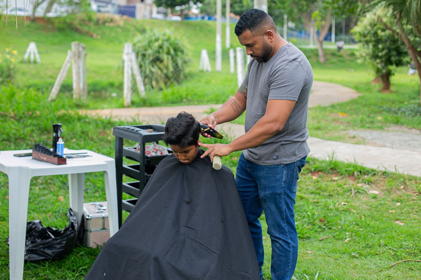 Polaroid Corte de Cabelo